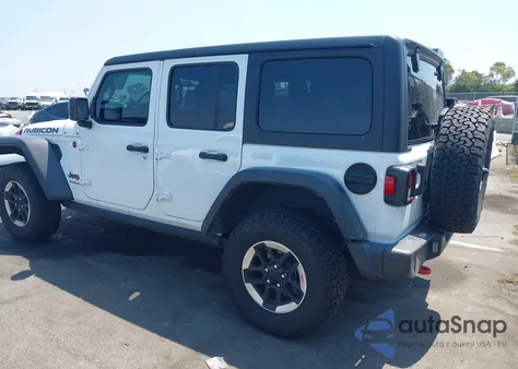 2022 Jeep Wrangler Unlimited Rubicon 4X4 из США, поврежденный, VIN 1C4HJXFN7NW134276